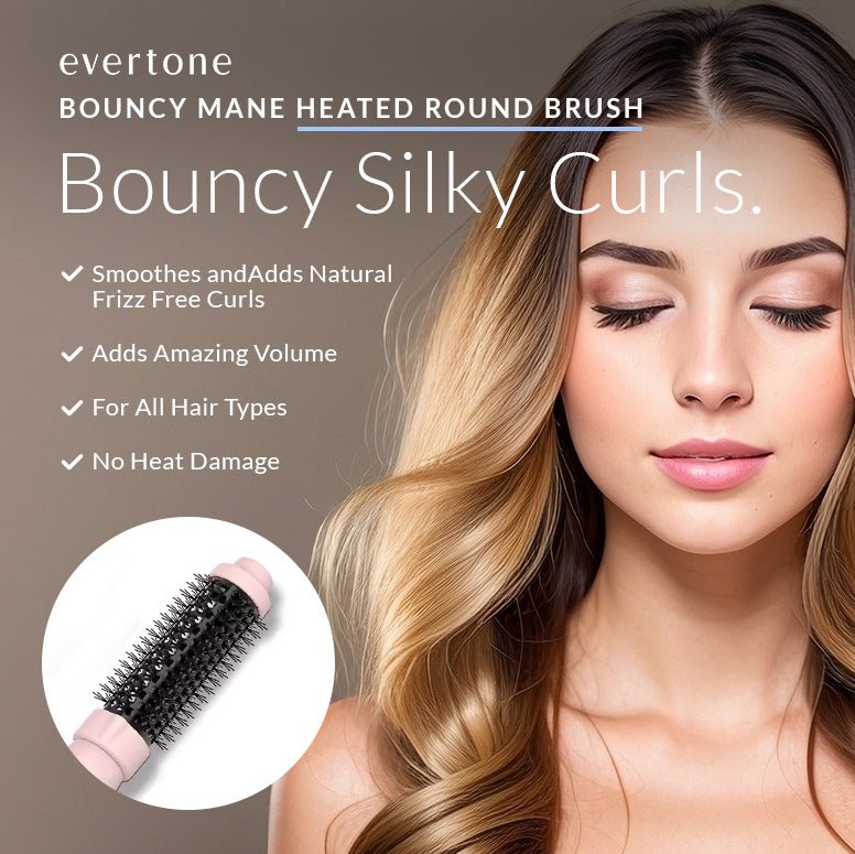 BOUNCY MANE HEATED ROUND BRUSH