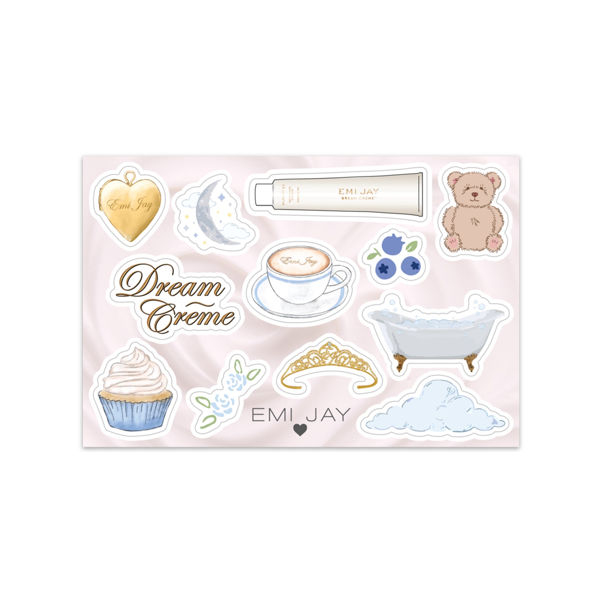 Dream Crème Sticker Set