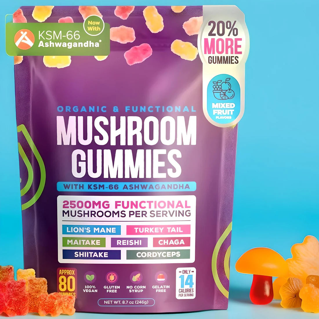 SuperAddy® Brain-Boosting Gummies