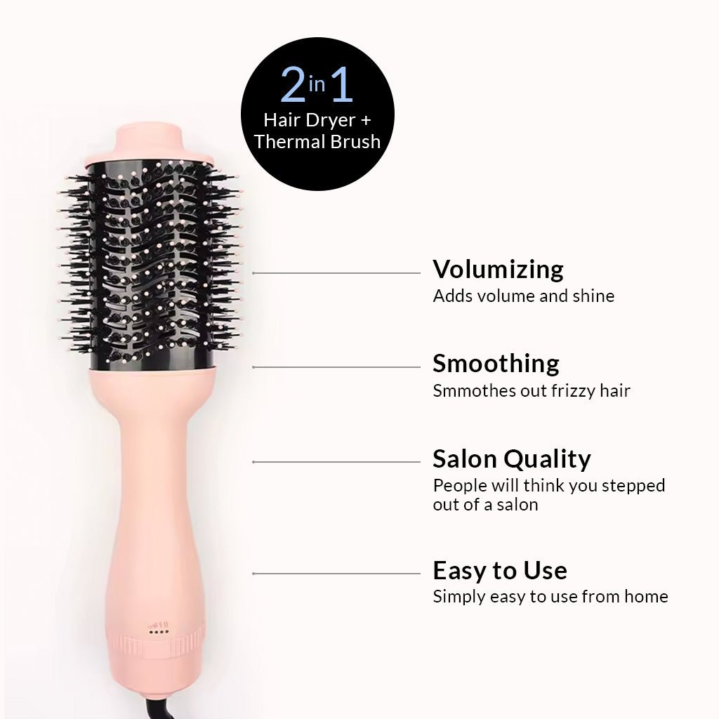 VOLUME BOOST HAIR DRYER BRUSH