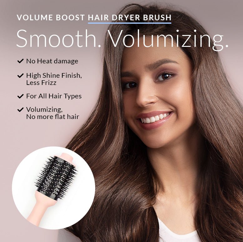 VOLUME BOOST HAIR DRYER BRUSH